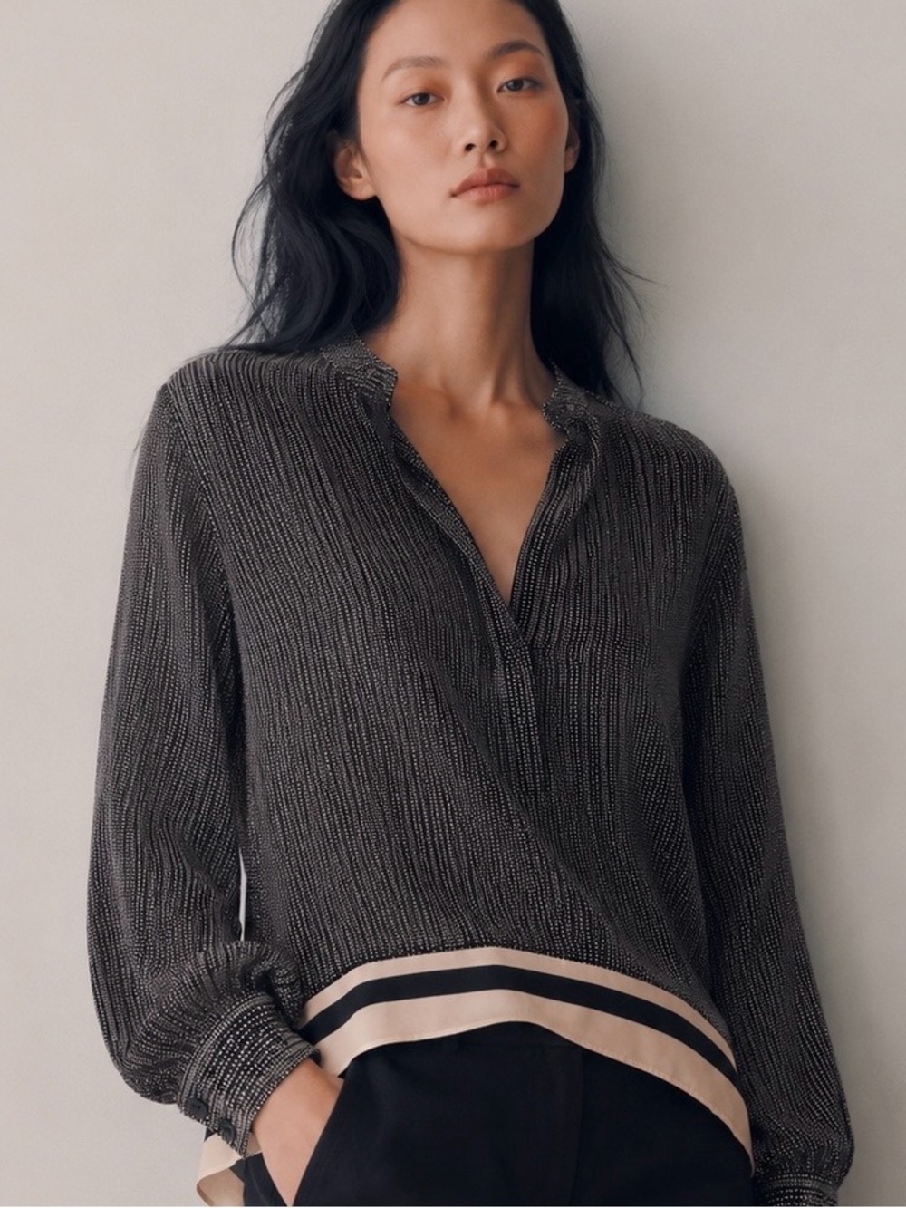 Vince 100 silk blouse